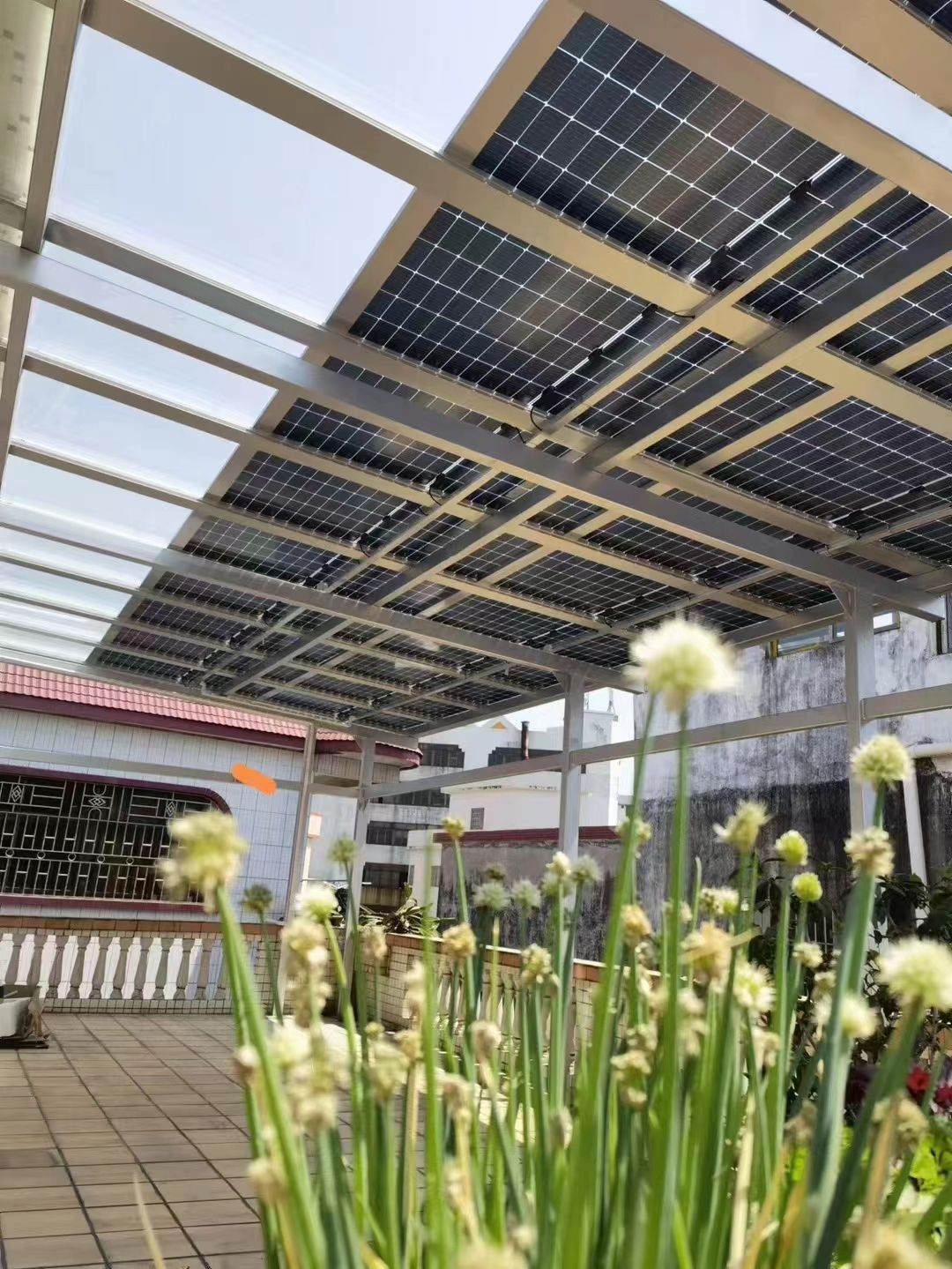 宁波别墅家用屋顶太阳能发电系统安装